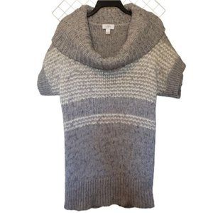 Loft Cowl Neck Sweater Tunic Wool Alpaca Blend Size Medium